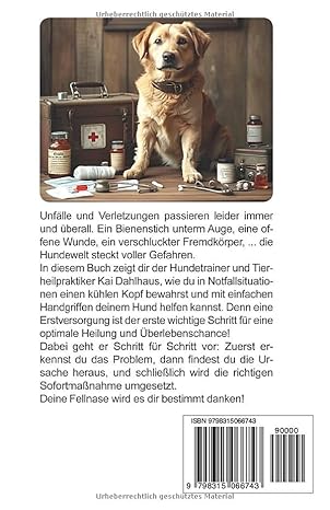 Dein Ratgeber für eine Erste Hilfe beim Hund auf Amazon